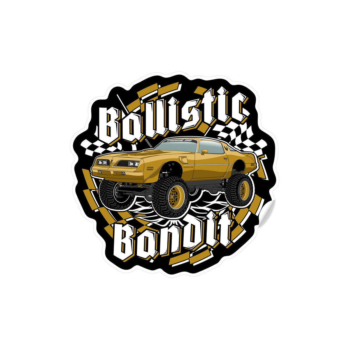 Ballistic Bandit Sticker